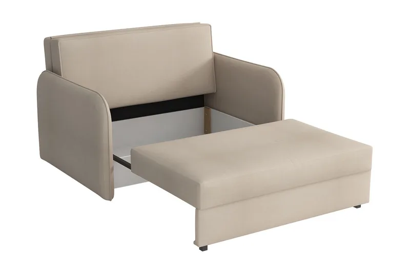 Viva Bäddsoffa - Rosa - Möbler - Soffa - Bäddsoffa - 2 sits bäddsoffa