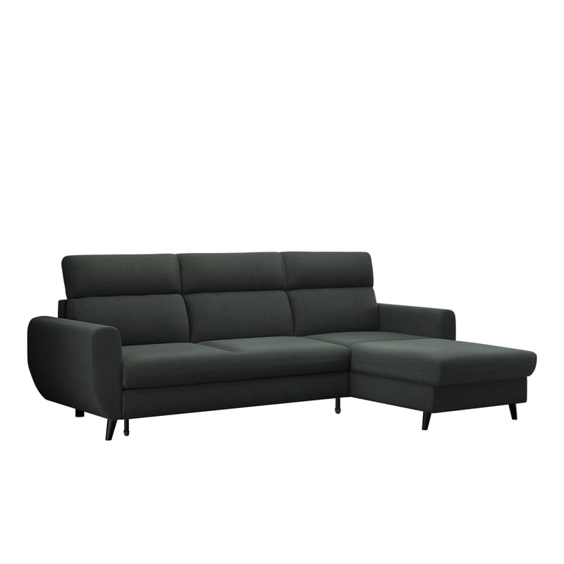 Vylon 3-sits Bäddsoffa med divan - grå - Möbler - Soffa - Bäddsoffa - Hörnbäddsoffa