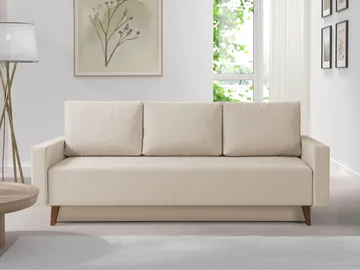 Waldsten 3-sits Bäddsoffa - Beige - Möbler - Soffa - Bäddsoffa - 3 sits bäddsoffa