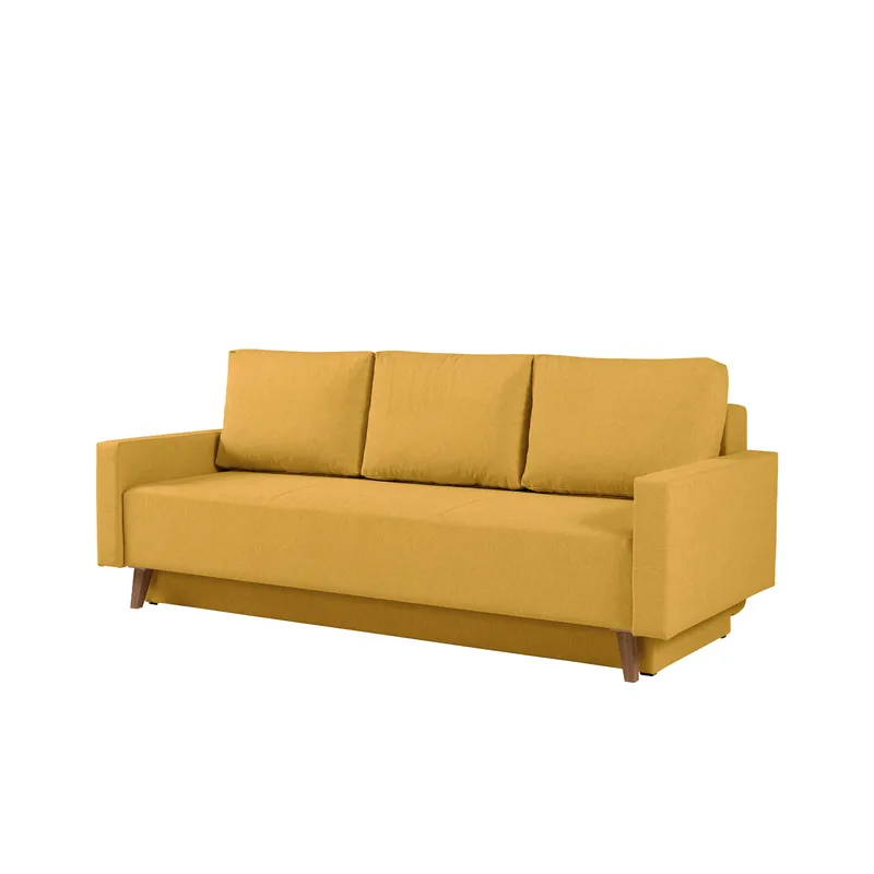 Waldsten 3-sits Bäddsoffa - Gul - Möbler - Soffa - Bäddsoffa - 3 sits bäddsoffa