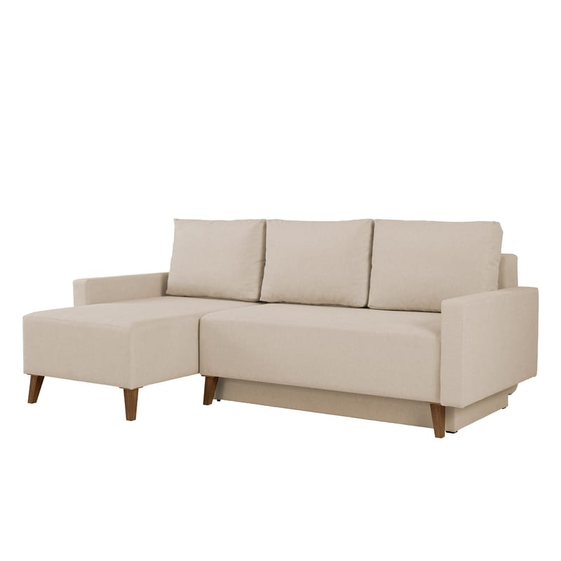 Waldsten 3-sits Bäddsoffa med Divan, Beige