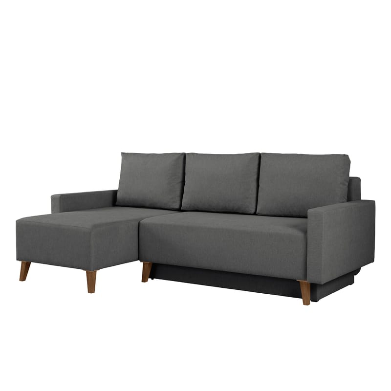 Waldsten 3-sits Bäddsoffa med Divan - Grå - Möbler - Soffa - Bäddsoffa - Hörnbäddsoffa