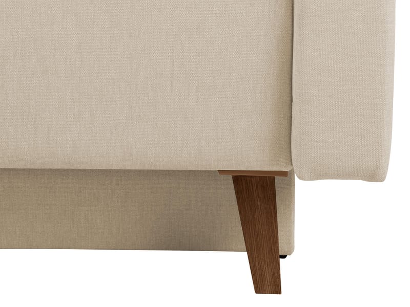 Waldsten 3-sits Bäddsoffa med Divan - Gul - Möbler - Soffa - Bäddsoffa - Hörnbäddsoffa