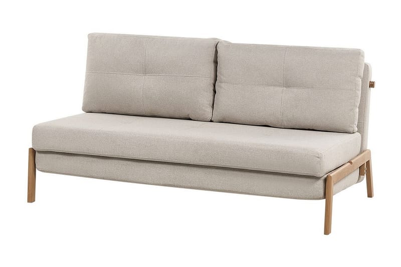 Wigwig Bäddsoffa 2-sits - Beige/Ljust trä - Möbler - Soffa - Bäddsoffa - 2 sits bäddsoffa