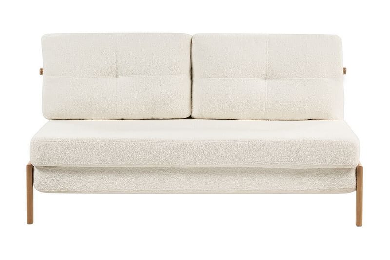 Wigwig Bäddsoffa 2-sits - Vit/Ljust trä - Möbler - Soffa - Bäddsoffa - 2 sits bäddsoffa