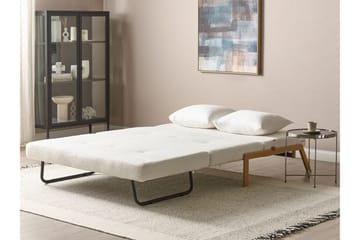Wigwig Bäddsoffa 2-sits - Vit/Ljust trä - Möbler - Soffa - Bäddsoffa - 2 sits bäddsoffa