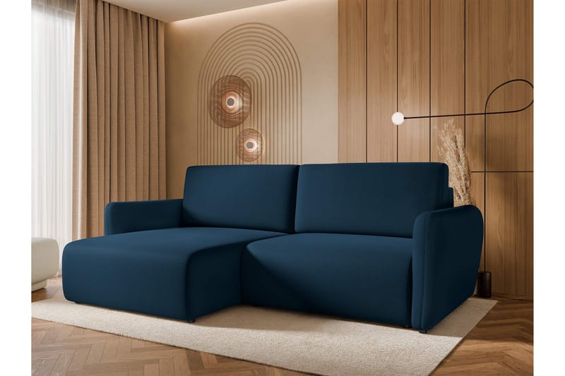 Wymer Bäddsoffa m. Divan 2-sits - Blå - Möbler - Soffa - Bäddsoffa - Bäddsoffa divan