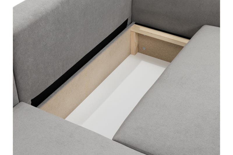 Wymer Bäddsoffa m. Divan 2-sits - Grå - Möbler - Soffa - Bäddsoffa - Bäddsoffa divan