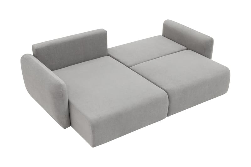 Wymer Bäddsoffa m. Divan 2-sits - Grå - Möbler - Soffa - Bäddsoffa - Bäddsoffa divan