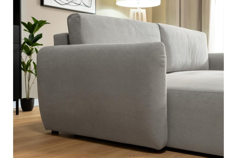 Wymer Bäddsoffa m. Divan 2-sits - Grå - Möbler - Soffa - Bäddsoffa - Bäddsoffa divan
