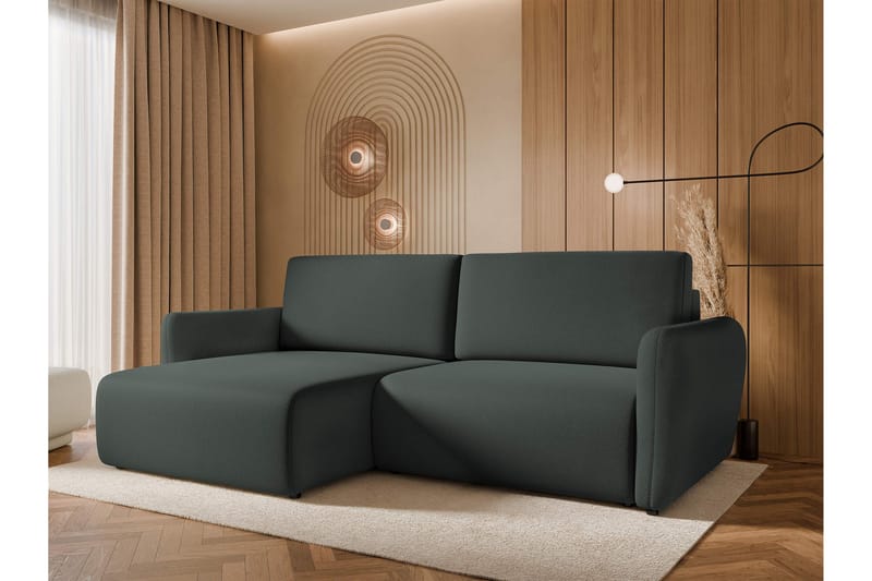 Wymer Bäddsoffa m. Divan 2-sits - Grå - Möbler - Soffa - Bäddsoffa - Bäddsoffa divan