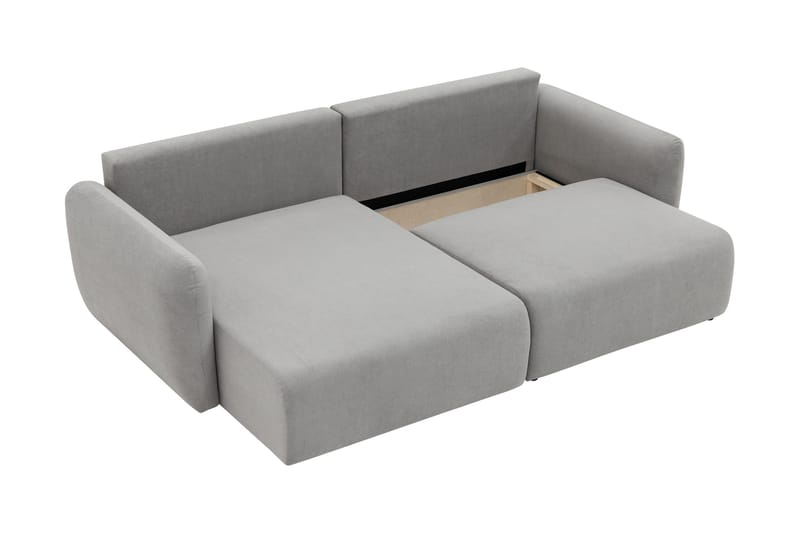 Wymer Bäddsoffa m. Divan 2-sits - Grå - Möbler - Soffa - Bäddsoffa - Bäddsoffa divan