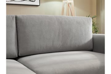 Wymer Bäddsoffa m. Divan 2-sits - Grå - Möbler - Soffa - Bäddsoffa - Bäddsoffa divan