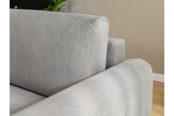 Wymer Bäddsoffa m. Divan 2-sits - Grå - Möbler - Soffa - Bäddsoffa - Bäddsoffa divan