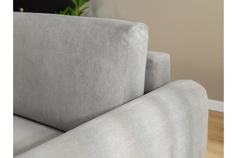 Wymer Bäddsoffa m. Divan 2-sits - Grå - Möbler - Soffa - Bäddsoffa - Bäddsoffa divan
