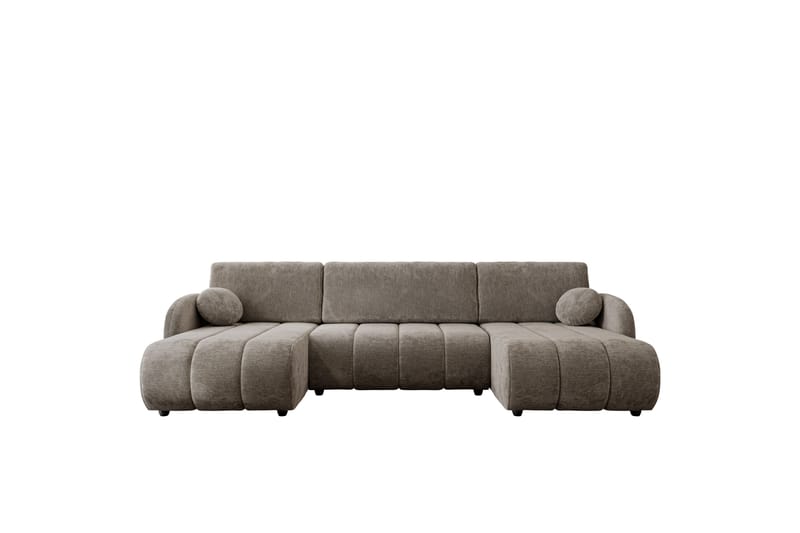 Zarania Bäddsoffa Dubbeldivan 3-sits - Grön - Möbler - Soffa - Bäddsoffa - U bäddsoffa