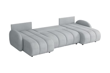 Zarania Bäddsoffa Dubbeldivan 3-sits - Svart - Möbler - Soffa - Bäddsoffa - U bäddsoffa