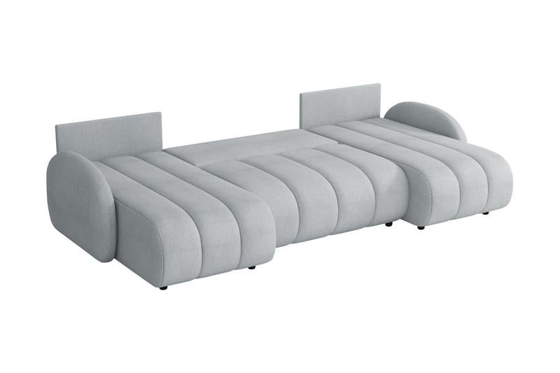 Zarania Bäddsoffa Dubbeldivan 3-sits - Svart - Möbler - Soffa - Bäddsoffa - U bäddsoffa