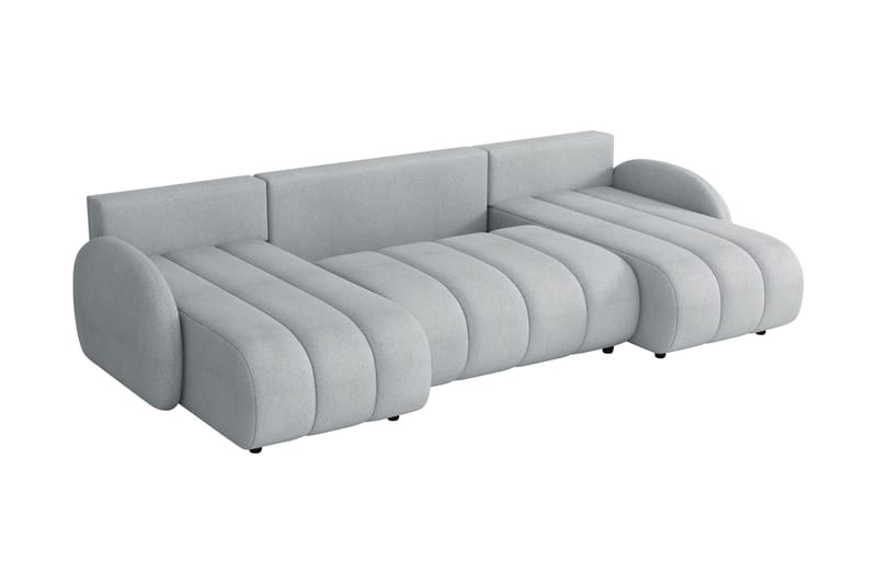 Zarania Bäddsoffa Dubbeldivan 3-sits - Svart - Möbler - Soffa - Bäddsoffa - U bäddsoffa