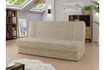 Zelka Bäddsoffa 2-sits - Beige - Möbler - Soffa - Bäddsoffa - 2 sits bäddsoffa