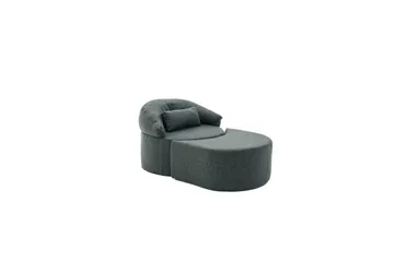 Zevon Bäddfåtölj - Antracit - Möbler - Soffa - Bäddsoffa - Framåtbäddad bäddsoffa