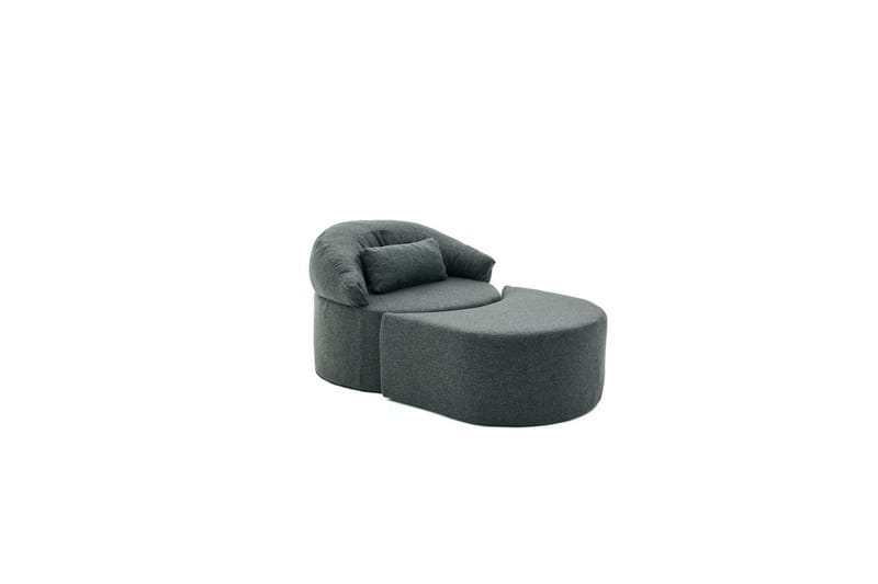 Zevon Bäddfåtölj - Antracit - Möbler - Soffa - Bäddsoffa - Framåtbäddad bäddsoffa
