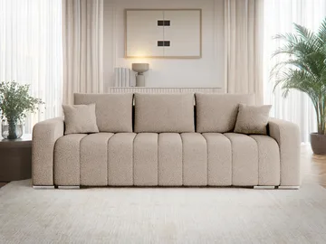 Zulueta 3-sits Bäddsoffa - beige - Möbler - Soffa - Bäddsoffa - 3 sits bäddsoffa