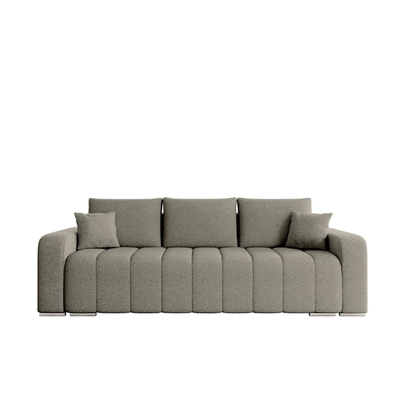 Zulueta 3-sits Bäddsoffa, grå