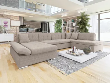 Zumar 5-sits U-Bäddsoffa med förvaring - Möbler - Soffa - Bäddsoffa - Hörnbäddsoffa