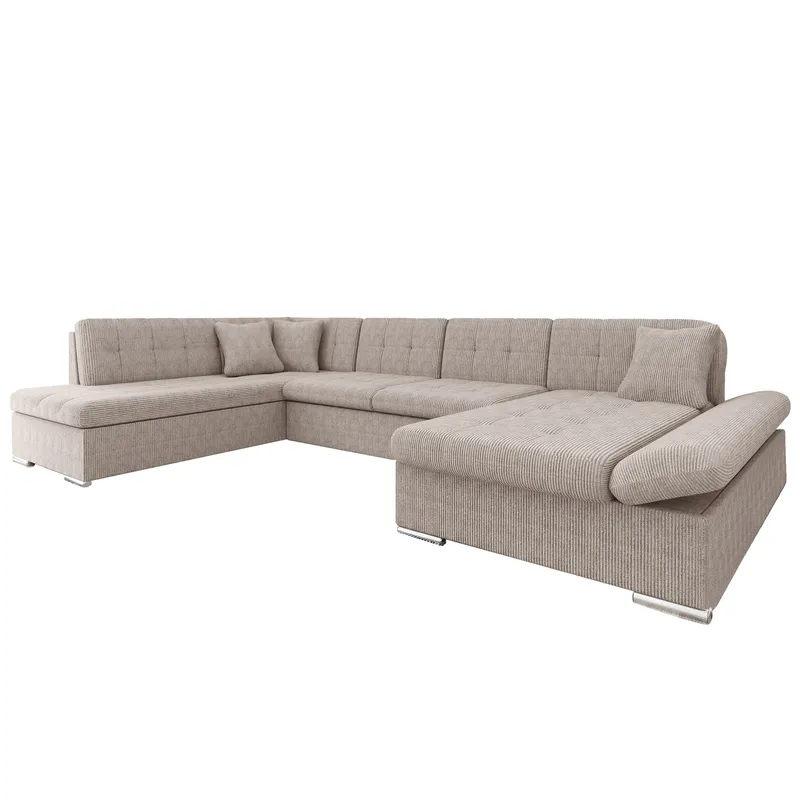 Zumar 5-sits U-Bäddsoffa med förvaring