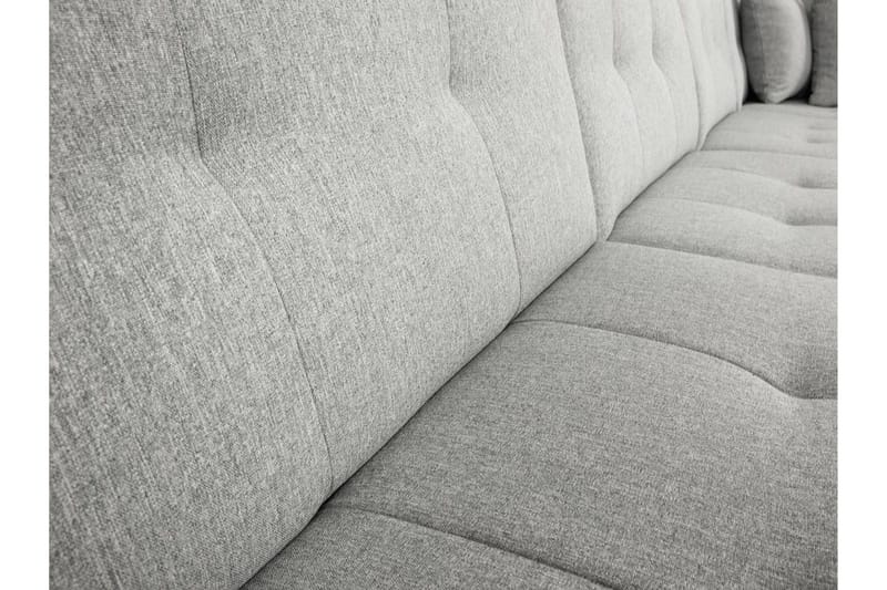 Zumar 6-sits Bäddsoffa Universal - Grå/Vit - Möbler - Soffa - Bäddsoffa - Bäddsoffa längsbäddad
