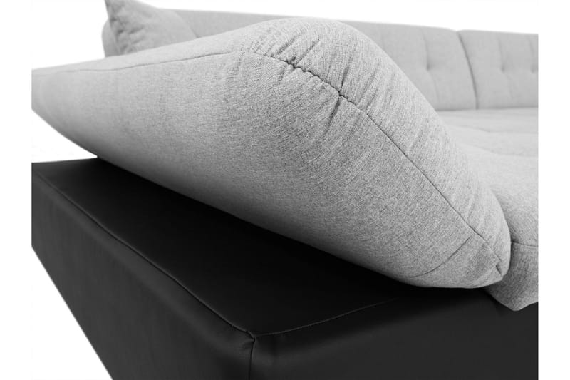 Zumar Bäddsoffa med Divan och Schäslong 4-sits i Chenille - Orange - Möbler - Soffa - Bäddsoffa - Bäddsoffa divan