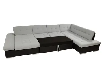 Zumar Bäddsoffa med Divan och Schäslong 5-sits - Brun - Möbler - Soffa - Bäddsoffa - Bäddsoffa divan