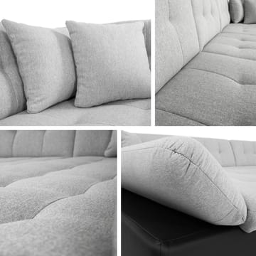 Zumar Bäddsoffa med Divan och Schäslong 5-sits - Brun - Möbler - Soffa - Bäddsoffa - Bäddsoffa divan