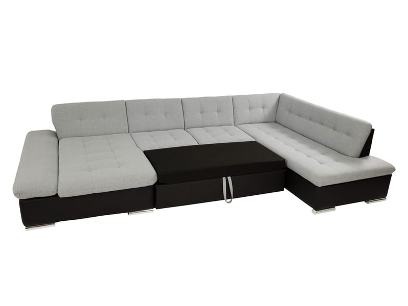 Zumar Bäddsoffa med Divan och Schäslong 5-sits - Brun - Möbler - Soffa - Bäddsoffa - Bäddsoffa divan