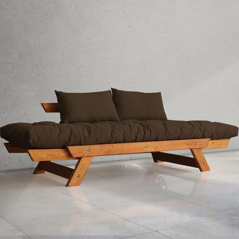 Zylar 2-sits Bäddsoffa - Brun - Möbler - Soffa - Bäddsoffa - 2 sits bäddsoffa
