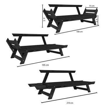 Zylar 2-sits Bäddsoffa - Brun/Natur - Möbler - Soffa - Bäddsoffa - 2 sits bäddsoffa