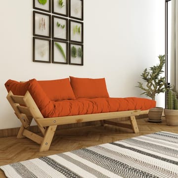 Zylar 2-sits Bäddsoffa - Brun/Natur - Möbler - Soffa - Bäddsoffa - 2 sits bäddsoffa