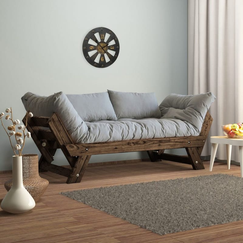 Zylar 2-sits Bäddsoffa - Grå - Möbler - Soffa - Bäddsoffa - 2 sits bäddsoffa