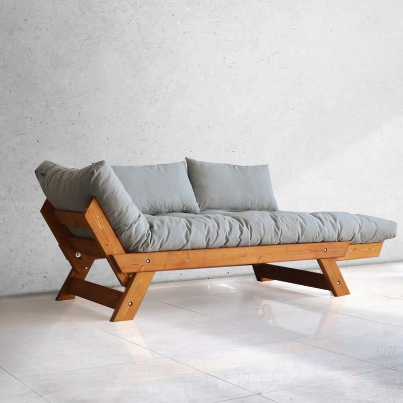 Zylar 2-sits Bäddsoffa - Grå - Möbler - Soffa - Bäddsoffa - 2 sits bäddsoffa