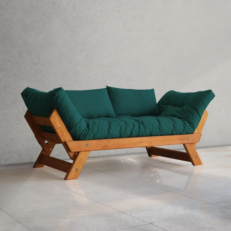 Zylar 2-sits Bäddsoffa, Grön