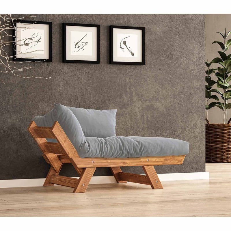 Zylar 2-sits Bäddsoffa - Kolgrå - Möbler - Soffa - Bäddsoffa - 2 sits bäddsoffa