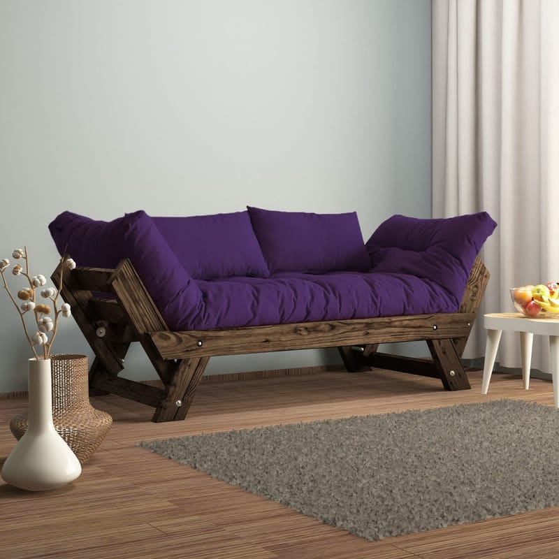 Zylar 2-sits Bäddsoffa - Lila - Möbler - Soffa - Bäddsoffa - 2 sits bäddsoffa