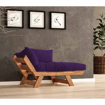 Zylar 2-sits Bäddsoffa - Lila - Möbler - Soffa - Bäddsoffa - 2 sits bäddsoffa