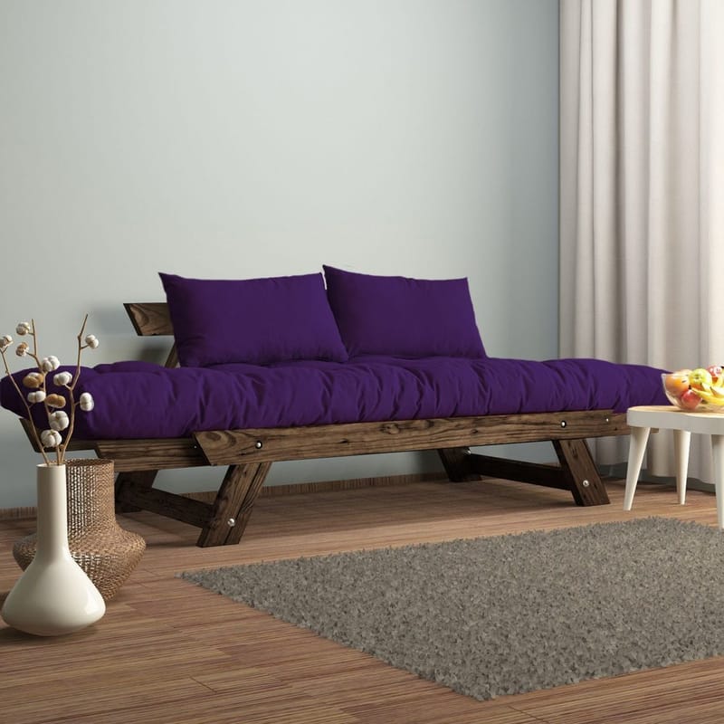 Zylar 2-sits Bäddsoffa - Lila - Möbler - Soffa - Bäddsoffa - 2 sits bäddsoffa