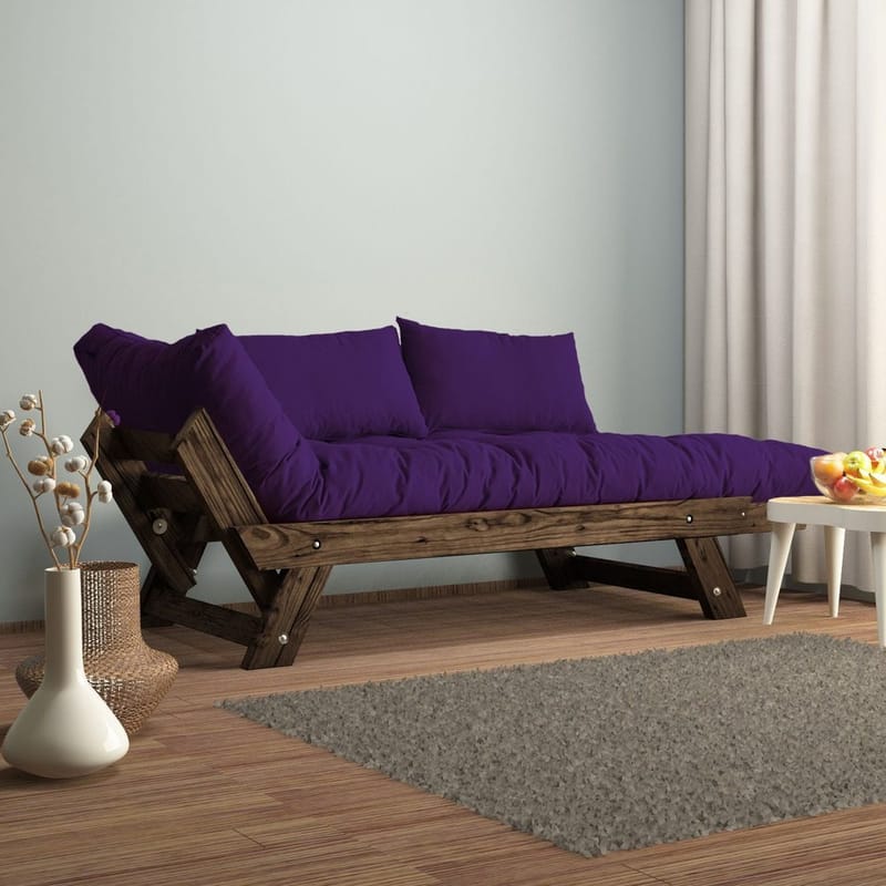 Zylar 2-sits Bäddsoffa - Lila - Möbler - Soffa - Bäddsoffa - 2 sits bäddsoffa