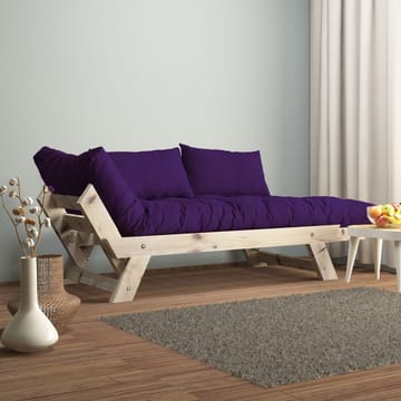 Zylar 2-sits Bäddsoffa - Lila/Natur - Möbler - Soffa - Bäddsoffa - 2 sits bäddsoffa