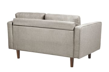 Babur Soffa 2-sits - Taupe/Mörkt trä - Möbler - Soffa - 2 sits soffa
