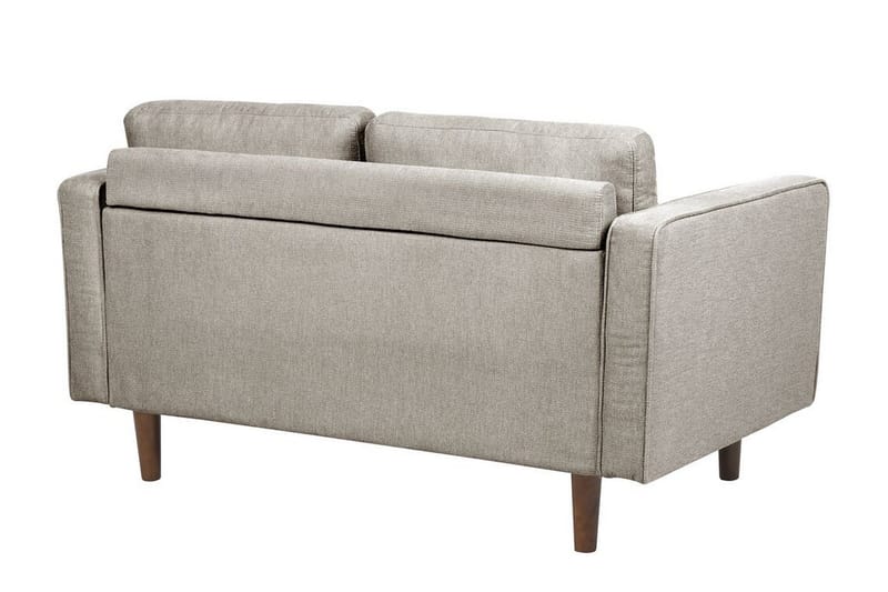 Babur Soffa 2-sits - Taupe/Mörkt trä - Möbler - Soffa - 2 sits soffa