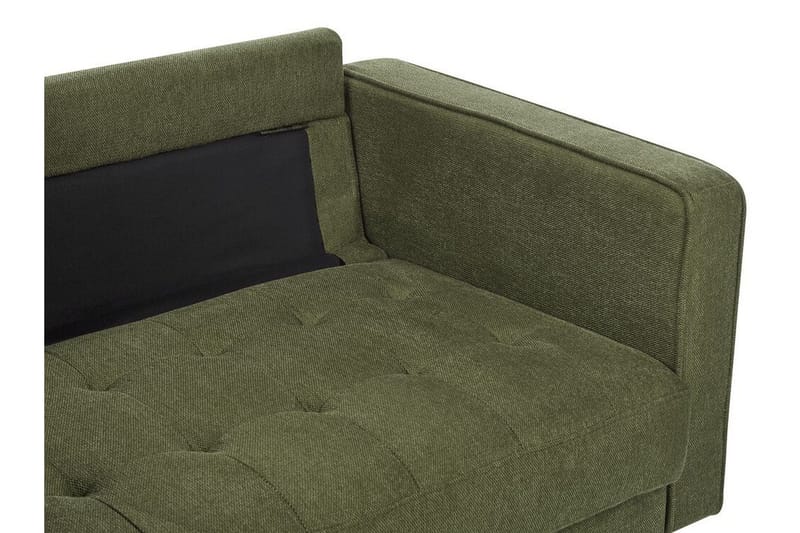 Babur Soffa 3-sits - Grön/Mörkt trä - Möbler - Soffa - 3 sits soffa